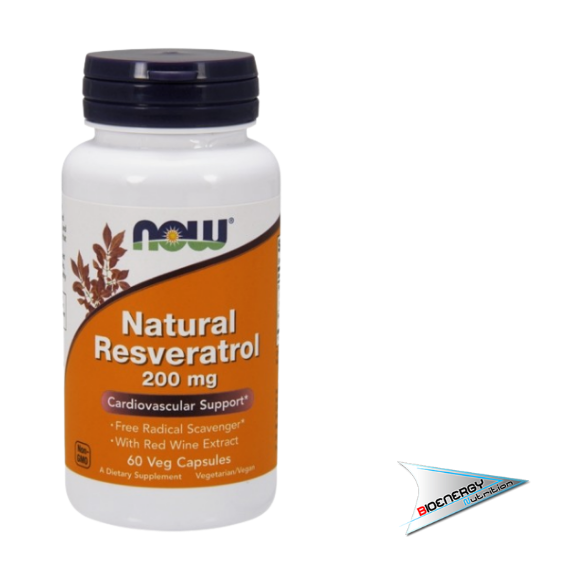 Now-NATURAL RESVERATROL 50 mg (Conf. 60 cps)     